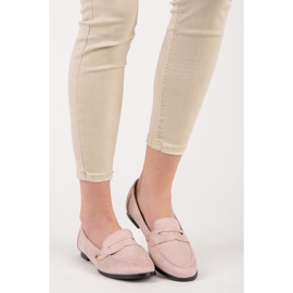 Seastar Wildleder-Loafer rosa 2