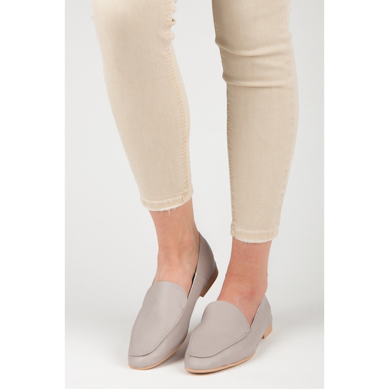 Klassische VICES Loafer grau 1