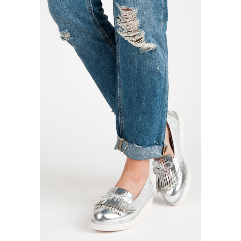 Mokassins auf der VICES-Plattform grau 2