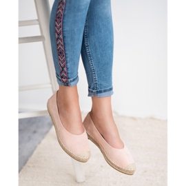 Marquiz Ballerinas aus Wildleder rosa 2