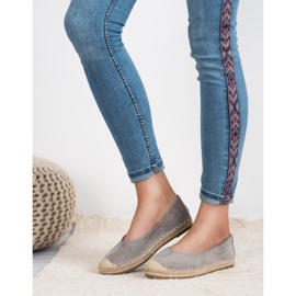 Marquiz Ballerinas aus Wildleder grau 2