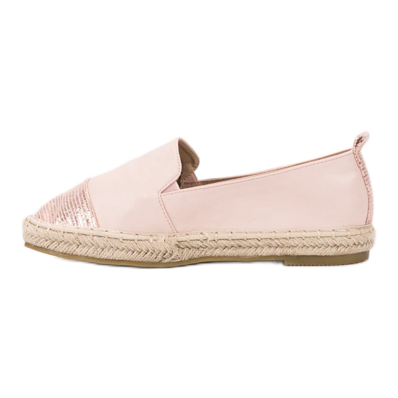 Bestelle Modische Espadrilles rosa 1