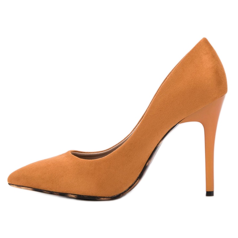 Erynn Pumps auf einer Nadel orange 1