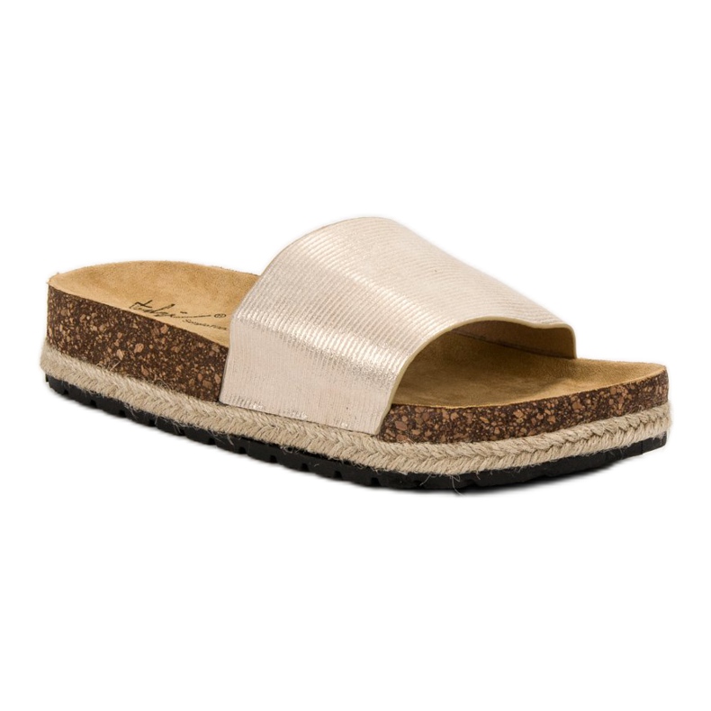 Sergio Todzi Bequeme Hausschuhe für Damen gelb 1