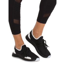 Schwarze Sportschuhe B-6851 Schwarz 2