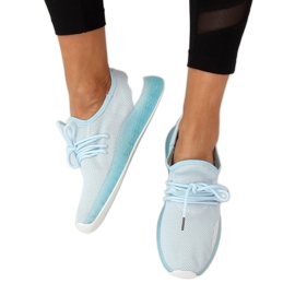 Blaue Sportschuhe B-6851 Blau 2