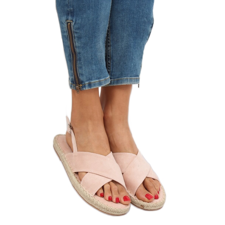 Sandalen Espadrilles beige YJ-2M12 Nude 1