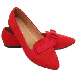 Rote Damenballerinas 8F59 Rot 1