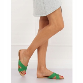 Grüne Damenhausschuhe grün 930 Grün 2