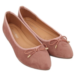 Ballerinas mit Mandelzehen rosa 8F58 Rosa 1