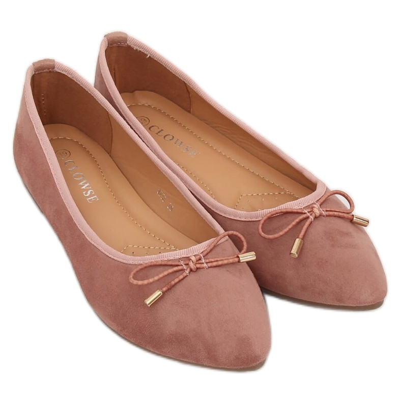 Ballerinas mit Mandelzehen rosa 8F58 Rosa 1