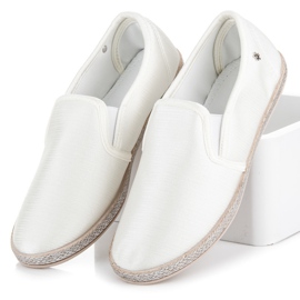 Balada Slip-On-Espadrilles weiß 1