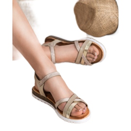 Bestelle Lässige Sandalen gelb 1