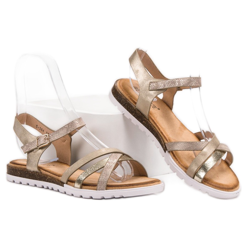 Bestelle Lässige Sandalen gelb 2