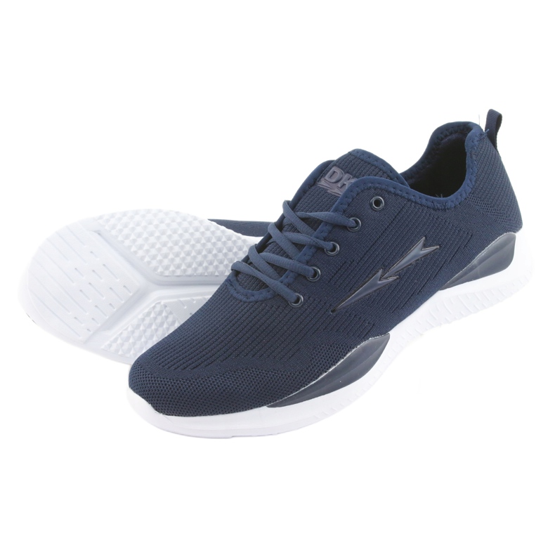 Herren Sport gebunden DK SC2352 marineblau navy blau 4