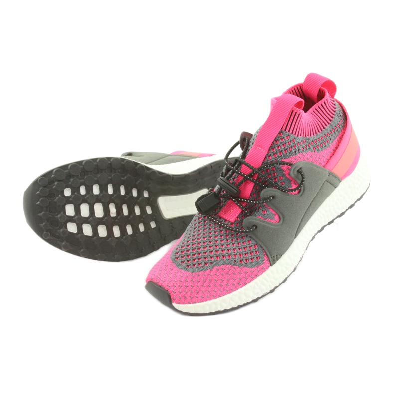 Befado Kinderschuhe 516X030 orange rosa grau 5