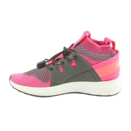 Befado Kinderschuhe 516X030 orange rosa grau 2