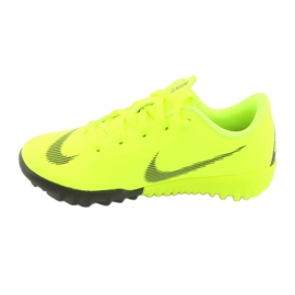 Nike Mercurial VaporX 12 Academy Tf Jr AH7353-701 Fußballschuhe gelb 2