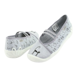 Befado Kinderschuhe 116Y250 grau 3