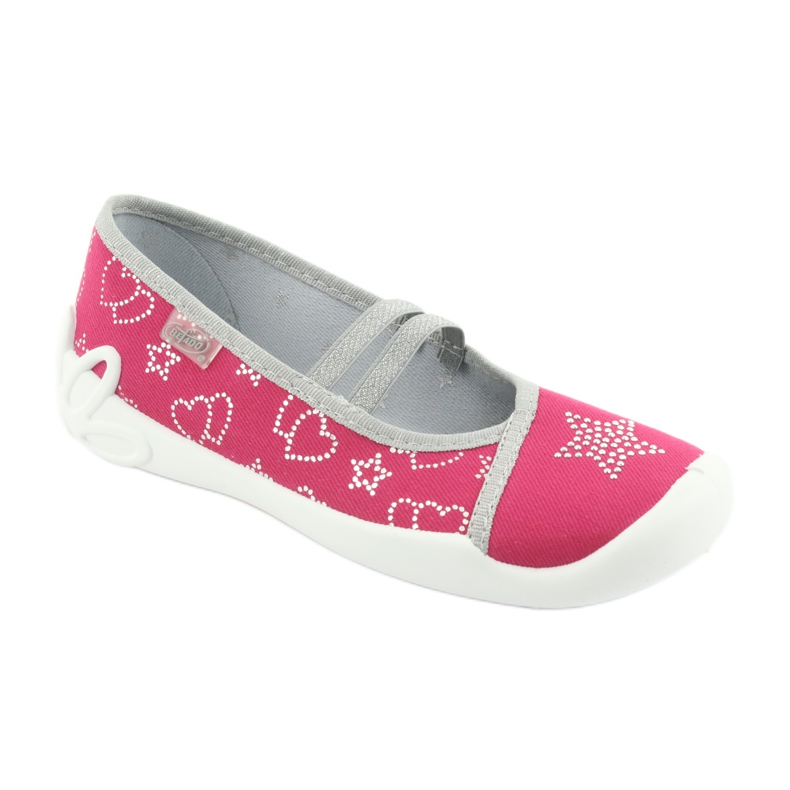 Befado Kinderschuhe 116Y245 rosa grau 1