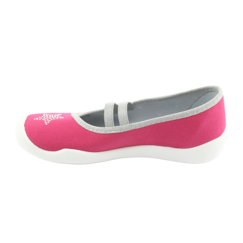 Befado Kinderschuhe 116Y245 rosa grau 2