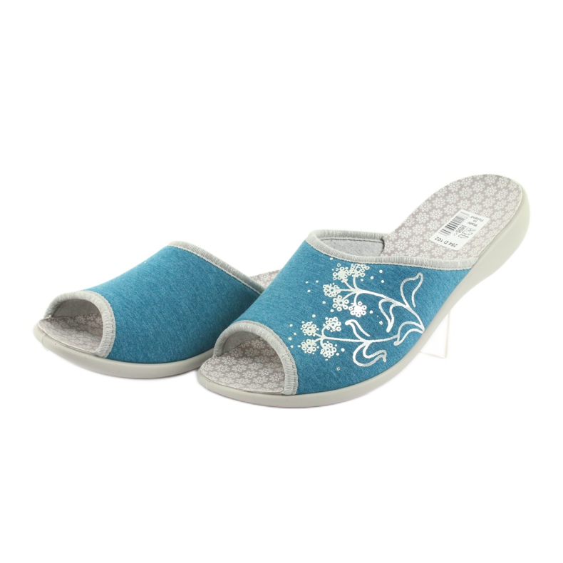 Befado Damenschuhe PU 254D102 blau 3