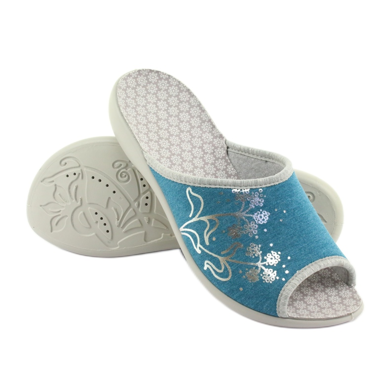 Befado Damenschuhe PU 254D102 blau 4