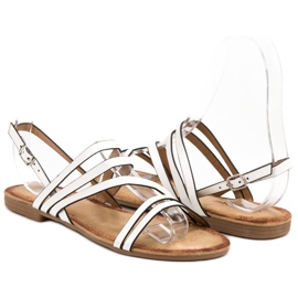 Primavera Klassische weiße Sandalen 1