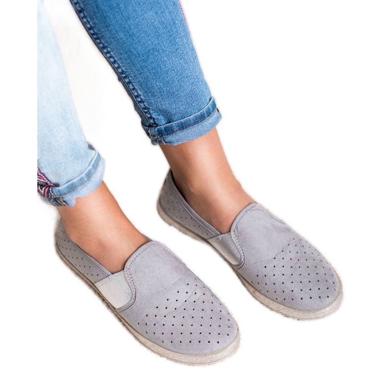 Mckeylor Slipper aus Wildleder grau 1