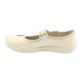 Befado Kinderschuhe 114X288 beige golden 2