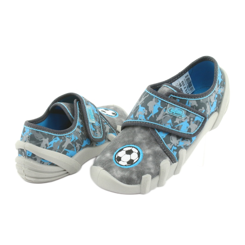 Befado Kinderschuhe 273X259 blau grau 4