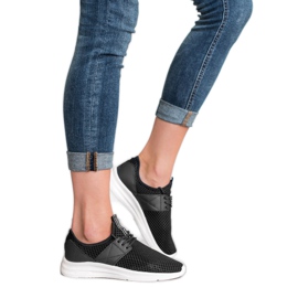 Lovery Luftige Sportschuhe schwarz 1