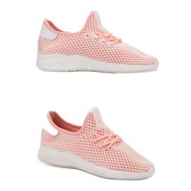 SHELOVET Sportschuhe mit Mesh rosa 2