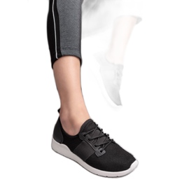 SHELOVET Sportschuhe zum Hineinschlüpfen schwarz 1