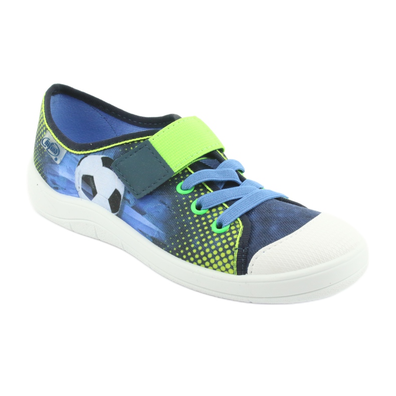 Befado Kinderschuhe 251Y121 marineblau blau grün 1
