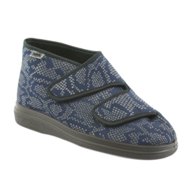 Befado Damenschuhe PU 986D009 blau marineblau 2