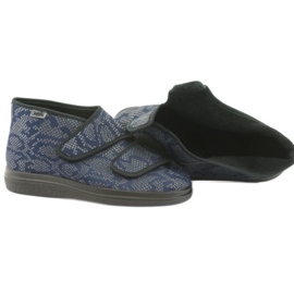 Befado Damenschuhe PU 986D009 schwarz navy blau grau 4