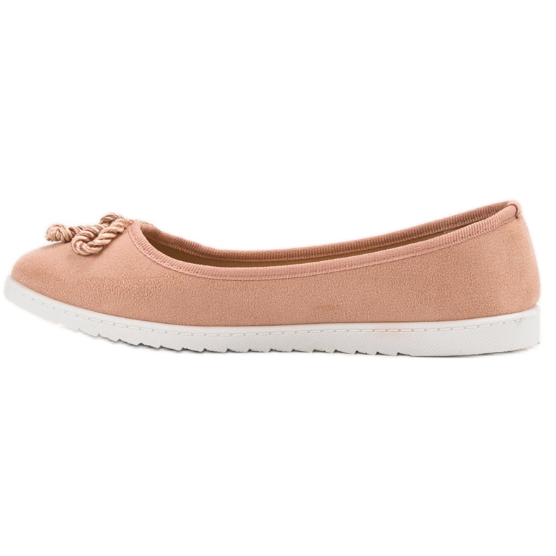 Comer Ballerinas aus Wildleder rosa 1