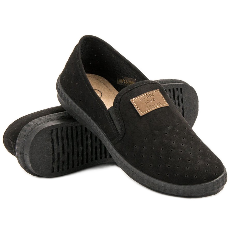 Mckeylor Durchbrochene Turnschuhe schwarz 1