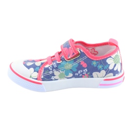 Sneakers Usta American Club Ledereinsatz rot blau mehrfarbig 2