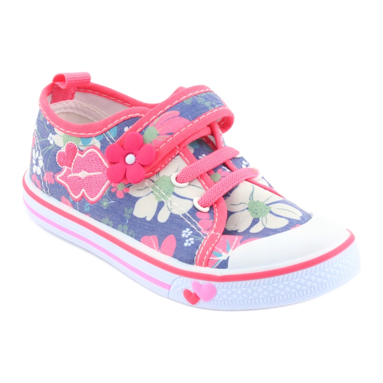 Sneakers Usta American Club Ledereinsatz rot blau mehrfarbig 1