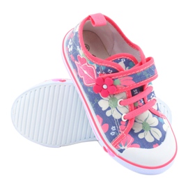 Sneakers Usta American Club Ledereinsatz rot blau mehrfarbig 3