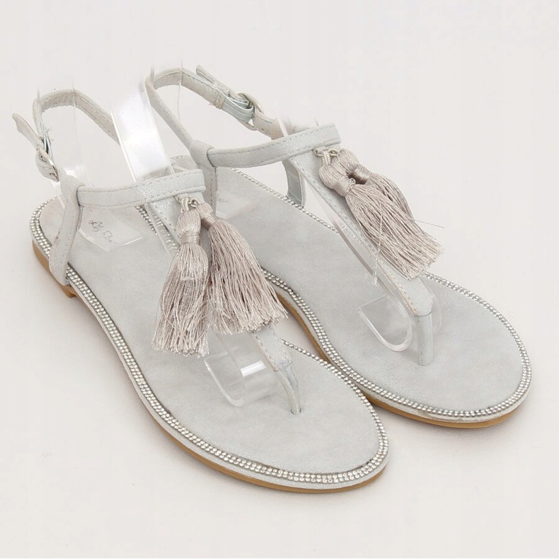 Graue Flip-Flops 7263 Grau 2