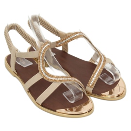 Asymmetrische beige Sandalen GD4157 Beige 1