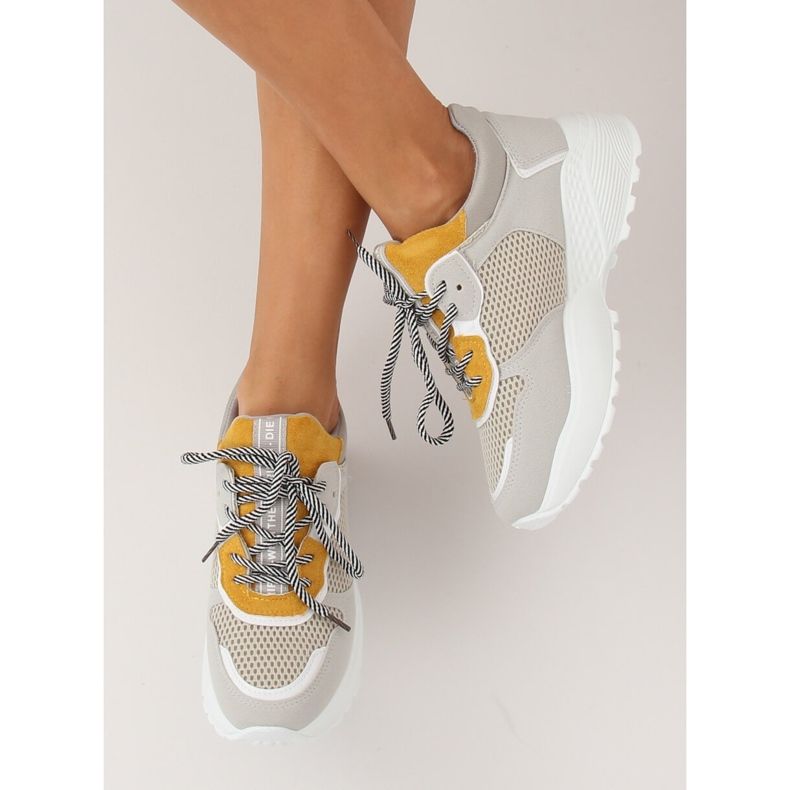 Graue BL170P Gelbe Sportschuhe 2