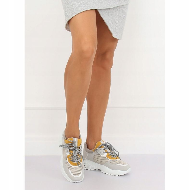 Graue BL170P Gelbe Sportschuhe 1