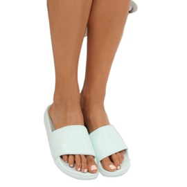 Minze Hausschuhe J10761 Grün mehrfarbig 1