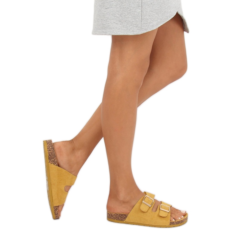 Gelbe Damenschuhe Gelb 6105 Gelb 1