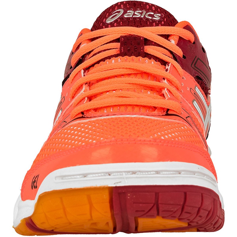 Asics Gel-Rocket 7 W B455N-0601 Volleyballschuhe mehrfarbig orange 2