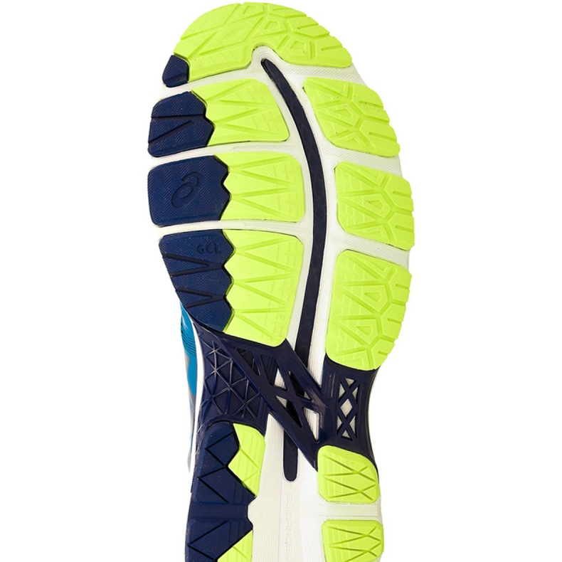 Laufschuhe Asics Gel-KAYANO 23 M T646N-4907 navy blau blau gelb 1